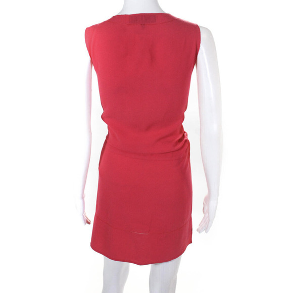 Rag & Bone Sleeveless Mini Casual Dress Pink Red 2 NWOT - Picture 4 of 8